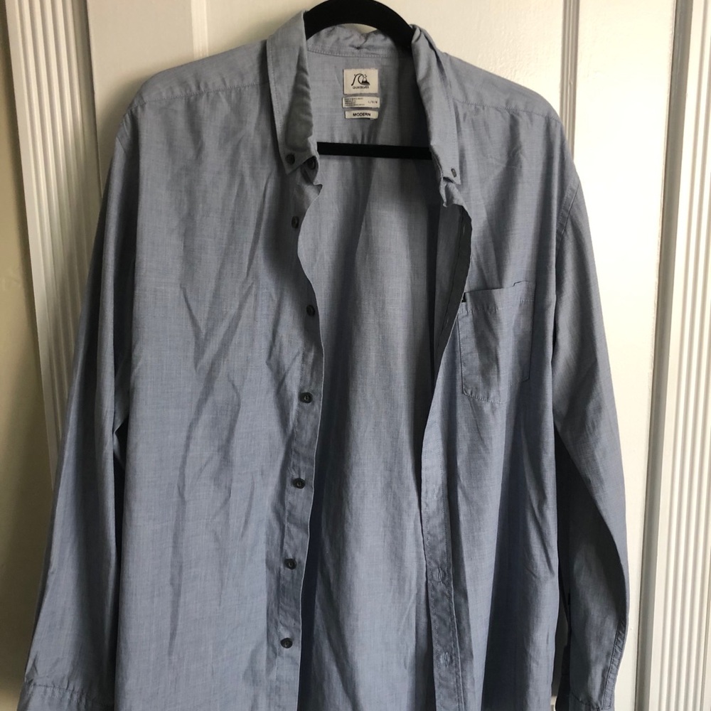 Quiksilver Long Sleeve Button Up